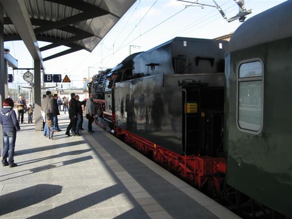 Halt in Erfurt Hbf, ©Stefan Scholz